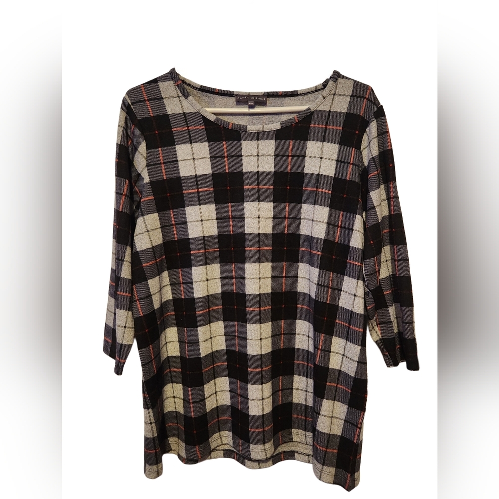 [2/$15] Plaid Women's Top